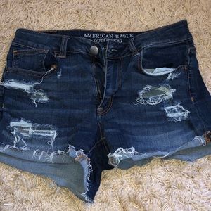 American eagle jean shorts